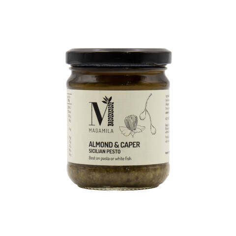almond & caper pesto