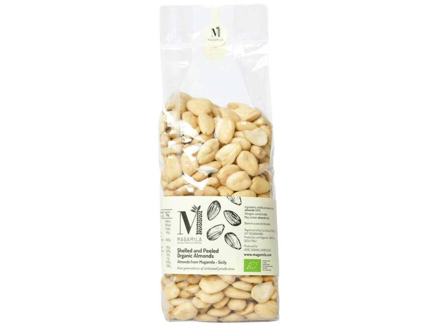 Peeled Organic Almonds